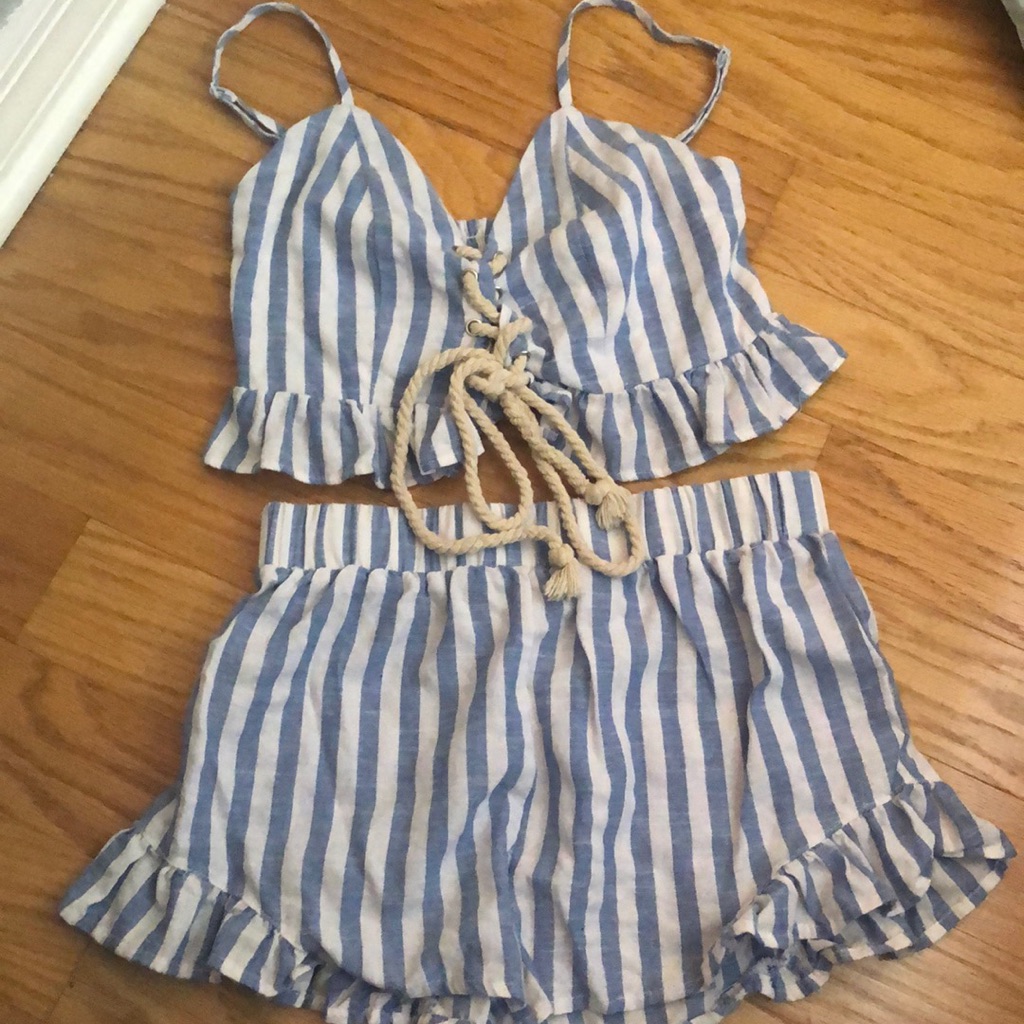 Matching Striped Set